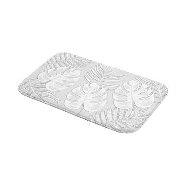 Svetlo siva kopalniška preproga 45x75 cm Amber – douceur d'intérieur-image-3