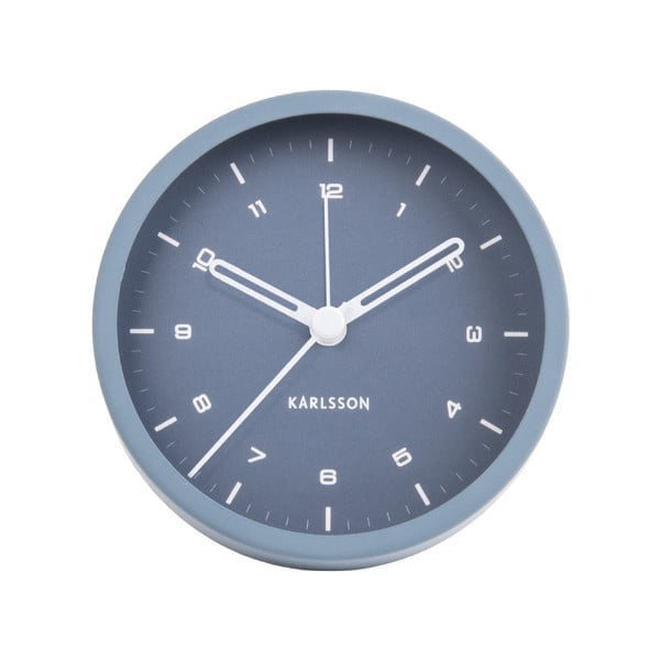 Modra budilka Karlsson Tinge, ø 9 cm-image-2