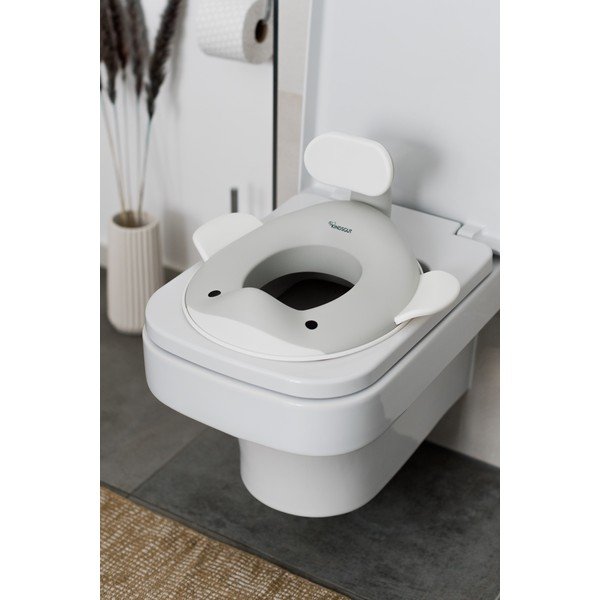 Sivi otroški nastavek za WC školjko - Kindsgut   -image-1