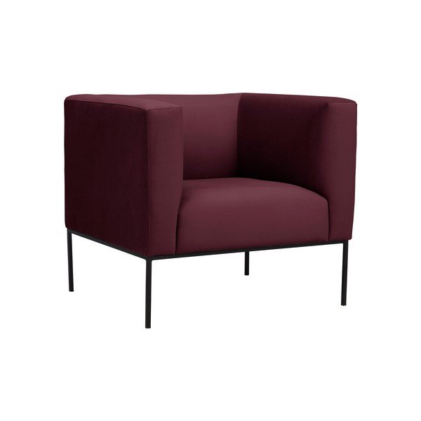 Bordo rdeč fotelj Windsor & Co Sofas Neptune-image-1