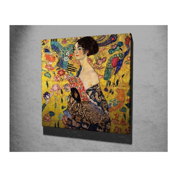 Stenska reprodukcija na platnu Gustav Klimt , 45 x 45 cm-image-2
