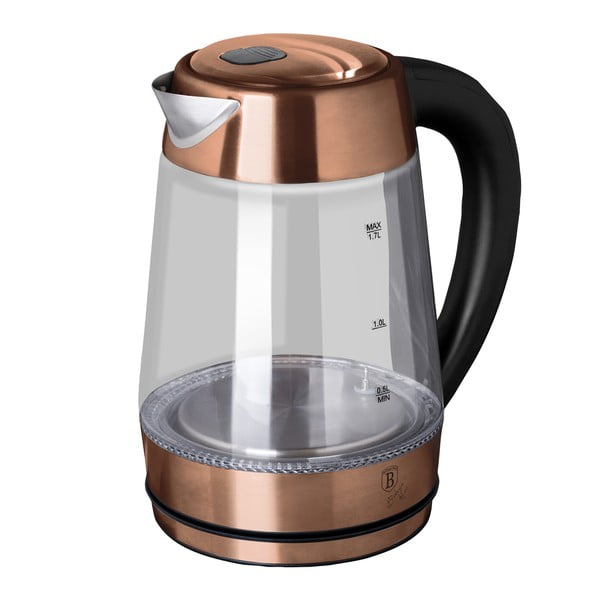 Grelnik vode 1,7 l Rosegold Metallic Line - BerlingerHaus-image-2