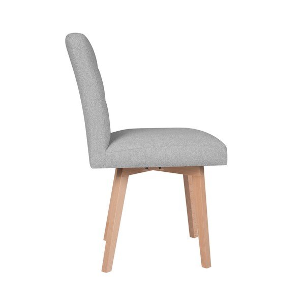 Svetlo siv jedilni stol Mazzini Sofas Tulip-image-3