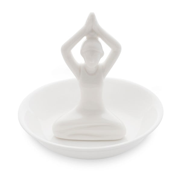 Porcelansko stojalo za nakit Yoga - Balvi