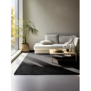 Črna preproga iz jute 160x230 cm Bouclé – Hanse Home