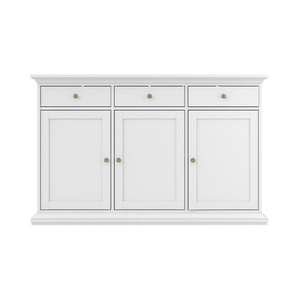 Bela nizka komoda 144x92 cm Paris – Tvilum