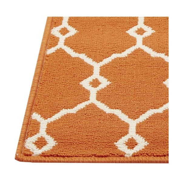 Oranžna zunanja preproga Floorita Trellis, 160 x 230 cm-image-3