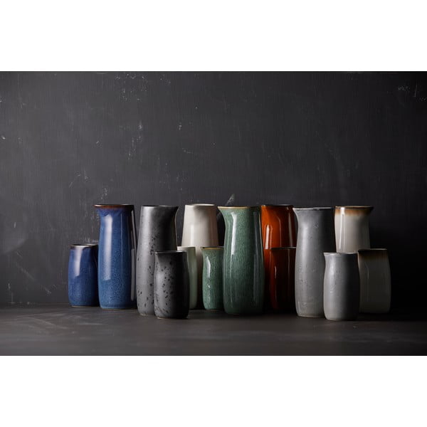 Siv keramičen vrč za mleko 500 ml Grey/Grey – Bitz-image-3