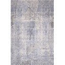 Svetlo modra volnena preproga 133x180 cm Strokes – Agnella