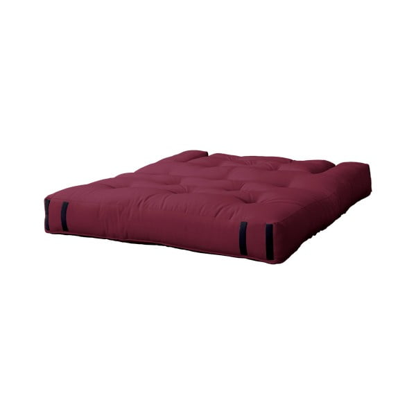 Rdeča raztegljiva sedežna garnitura 140 cm Hippo - Karup Design-image-1