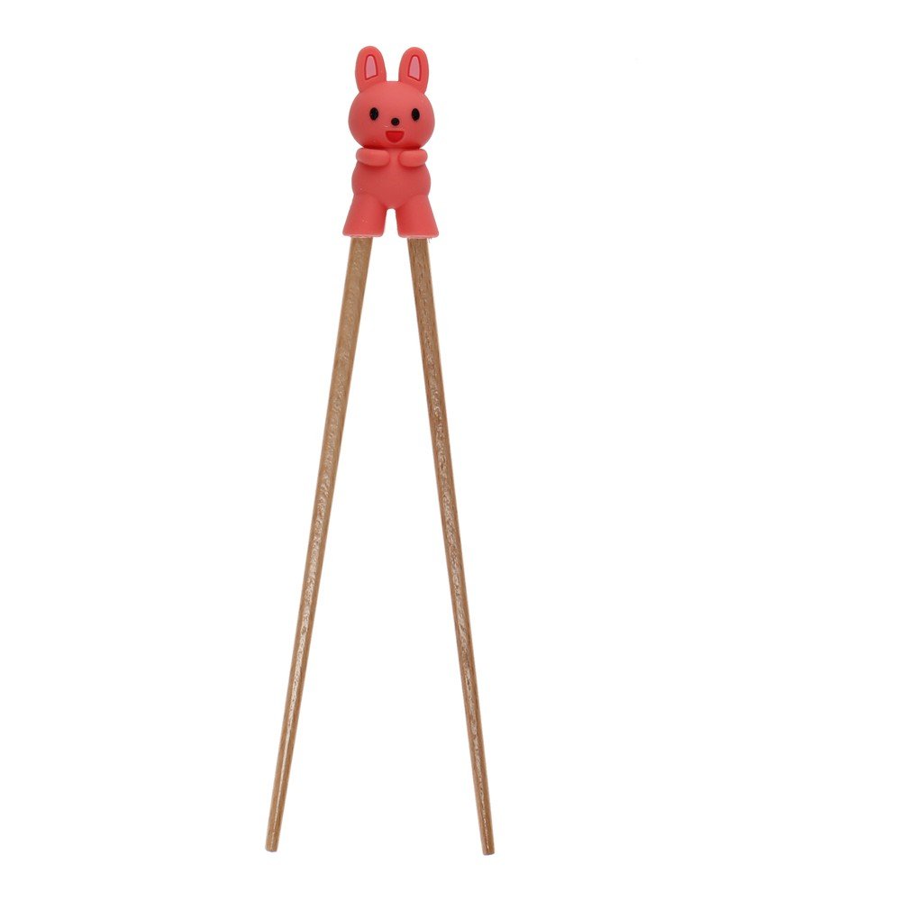 Lesene otroške učne palčke v naravni barvi Bunny