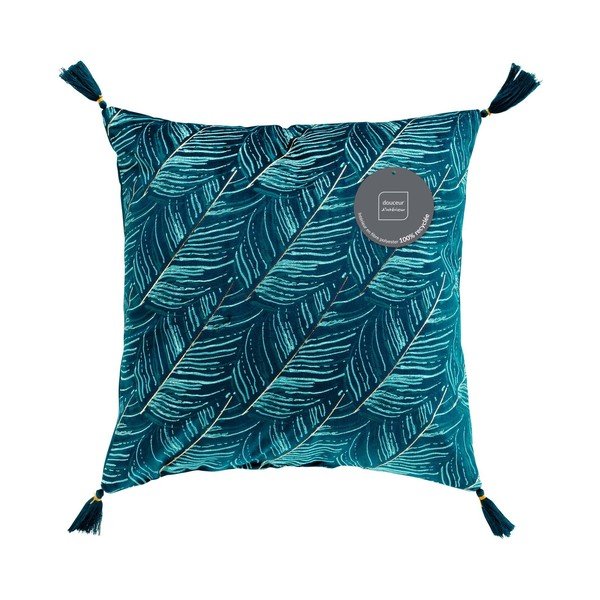 Žametna okrasna blazina 40x40 cm Palmina – douceur d'intérieur-image-3