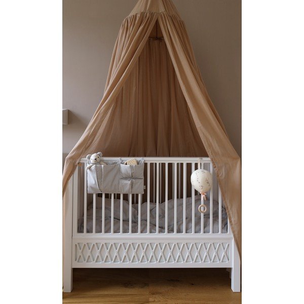 Svetlo moder žep za otroško posteljico iz organskega bombaža 42 cm Classic Stripes Blue – Cam Cam Copenhagen-image-2