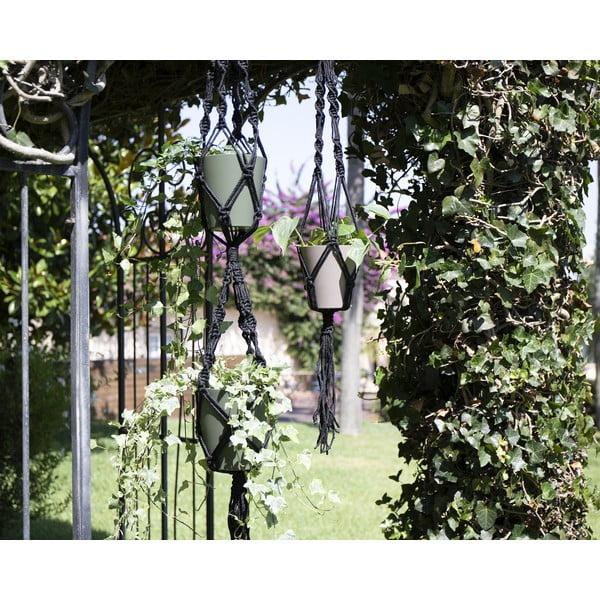 Tekstilna vrv za obešanje cvetličnih loncev ø 13 cm (višina 120 cm) Macramé – Artevasi-image-1