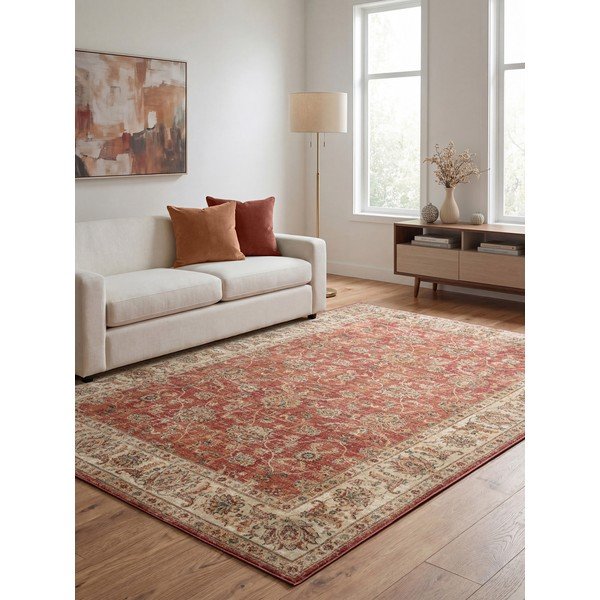 Rdeča preproga 160x220 cm Raja – Asiatic Carpets-image-1