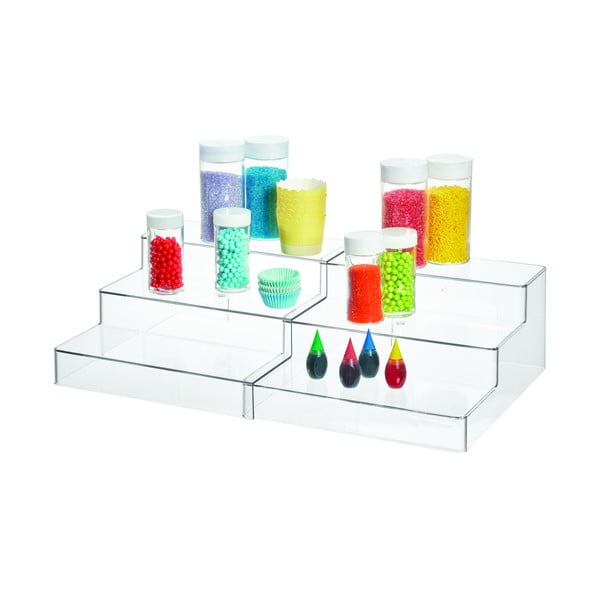 Prozorno stojalo iDesign The Home Edit, 26 x 29,2 cm-image-4