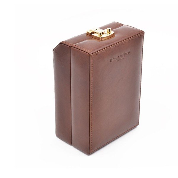 Usnjeno ohišje za uro Ferruccio Laconi Brown-image-1