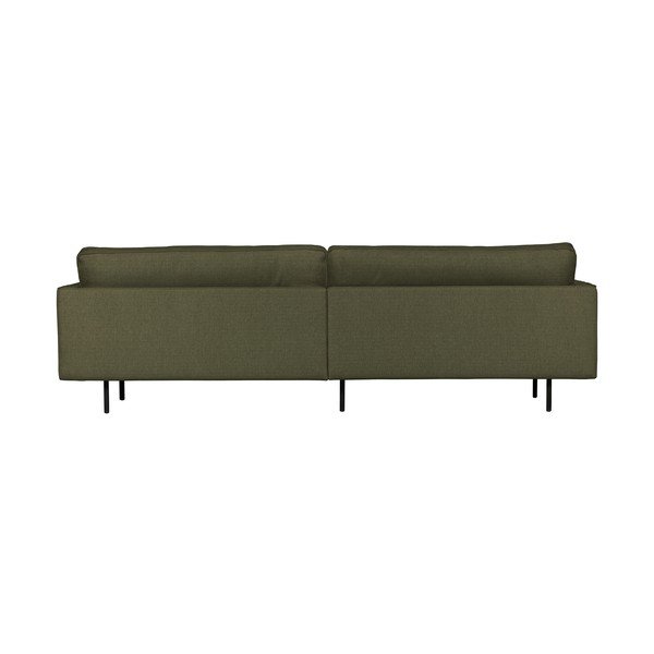 Kaki zelen kavč BePureHome Rodeo, 277 cm-image-3