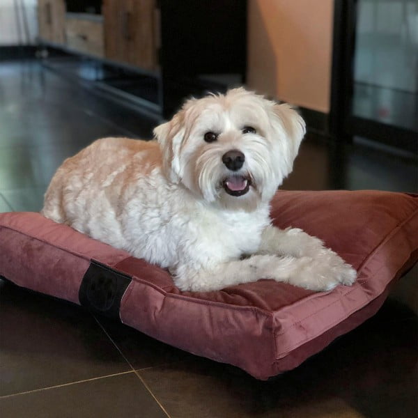 Roza semiš postelja za hišne ljubljenčke 75x55 cm Middle Stitch - Ego Dekor-image-1