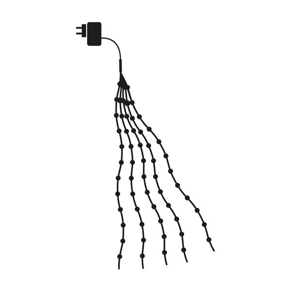 Svetlobna veriga število žarnic 200 ks dolžina 500 cm Knirke – Sirius-image-3
