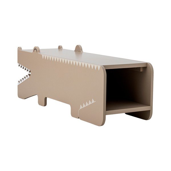 Rjava otroška klop iz MDF plošč Arnie – Bloomingville Mini-image-2