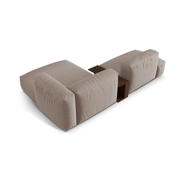 Bež kotna sedežna garnitura (desni kot) Martina – Micadoni Home-image-3