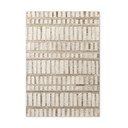 Kremno bela ročno tkana volnena preproga 160x230 cm Boho 1.0 Linara – Vikosa