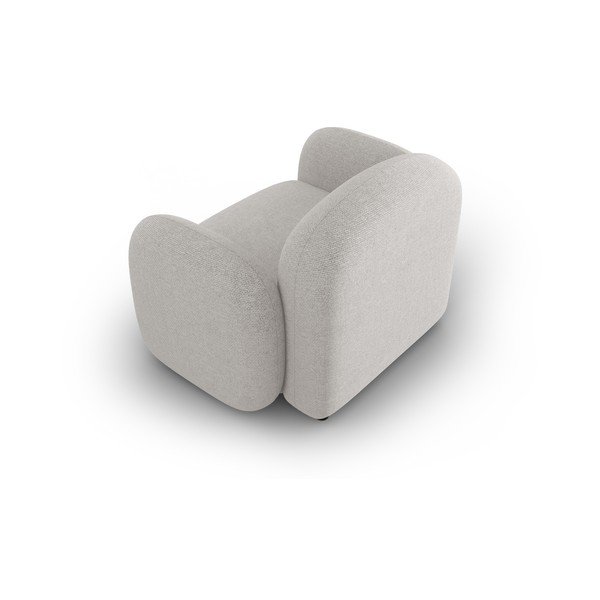 Svetlo siv fotelj Blair – Micadoni Home-image-4