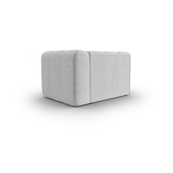 Svetlo siva modularna sedežna garnitura (desni kot) Lupine – Micadoni Home-image-3