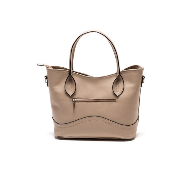 Usnjena torbica Anna Luchini 1108 Fango-image-2