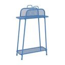 Moder kovinski regal za balkon Garden Pleasure MWH, višina 105,5 cm