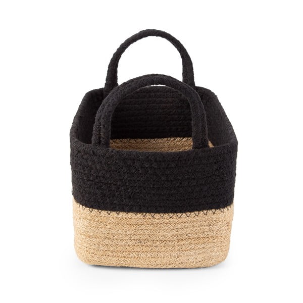 Košara za shranjevanje iz jute in bombaža Compactor Basic, 24 x 15 cm-image-2
