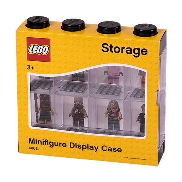 Črno-bela zbirateljska škatla za 8 minifiguric LEGO®-image-2