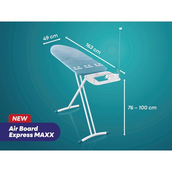 Likalna deska 163x49 cm AirBoard Express L Solid MAXX – LEIFHEIT-image-1