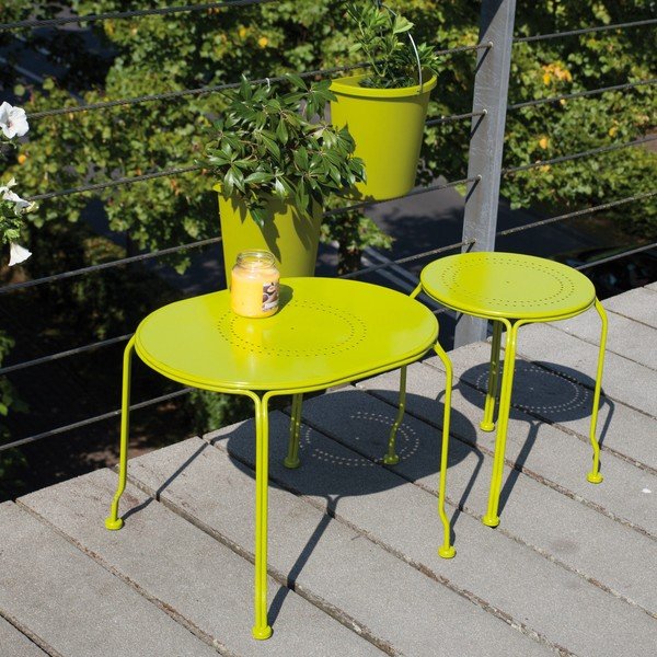 Zelena miza za balkon Esschert Design Nature-image-1