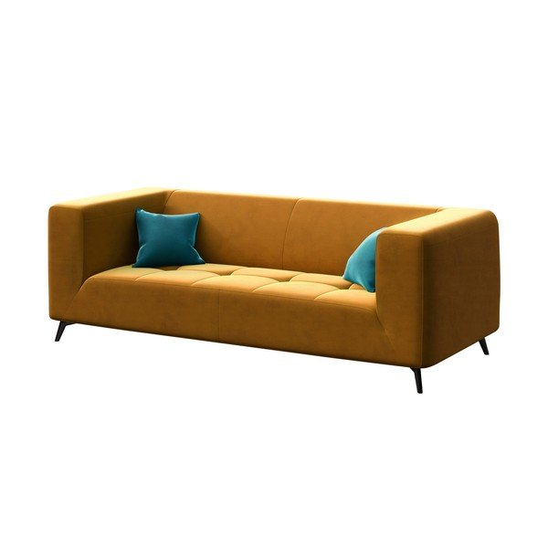 Medeno rumena zofa MESONICA Toro, 217 cm-image-2