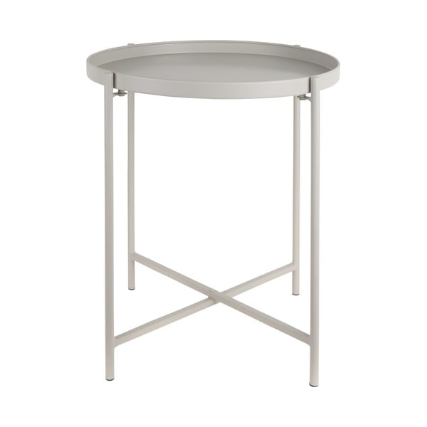 Kovinska okrogla stranska mizica ø 40 cm Meseta  – Leitmotiv-image-3