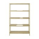 Regal v hrastovem dekorju v naravni barvi 105x170x40 cm Sukoya – Blomus