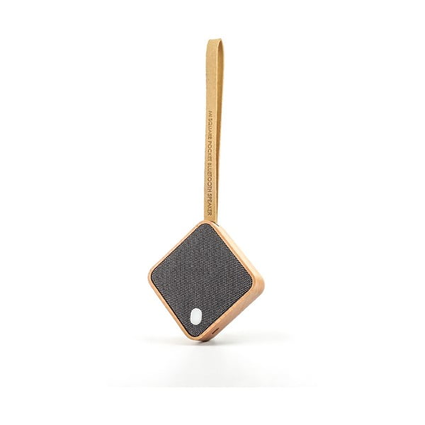 Rjav zvočnik bluetooth Gingko Square-image-1