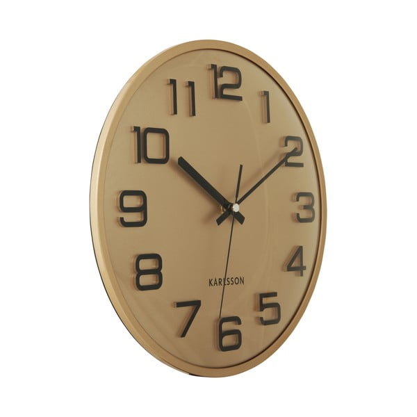 Stenska ura ø 30,5 cm 3D Numbers – Karlsson-image-2