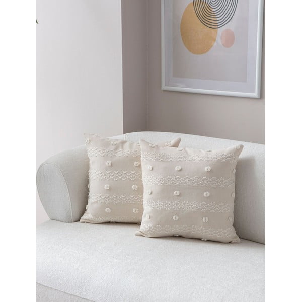 Prevleke za blazino v kompletu 2 ks 43x43 cm Tuffet – Mioli Decor-image-1