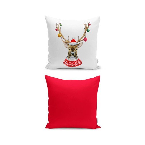 Prevleka za blazino z božičnim motivom 43x43 cm Merry Christmas – Mila Home
