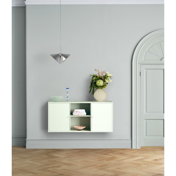 Mentolno zelena stenska komoda 133x61x42 cm Mistral – Hammel Furniture-image-2
