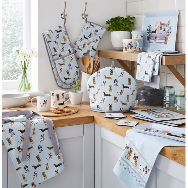 Komplet 4 podstavkov Cooksmart ® Curious Dogs-image-3