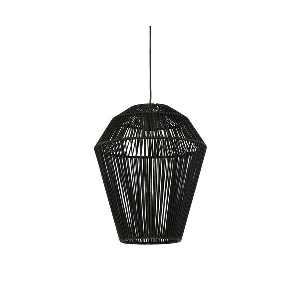 Črna stropna svetilka ø 30 cm Deya - Light & Living-image-2