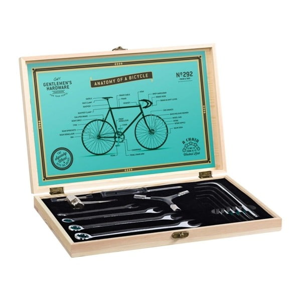 Komplet orodij za popravilo koles Gentlemen's Hardware Box