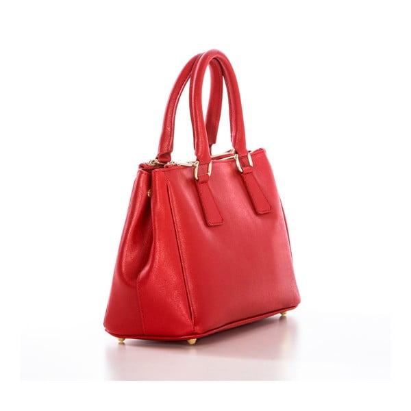 Usnjena torbica Saffi Red-image-4
