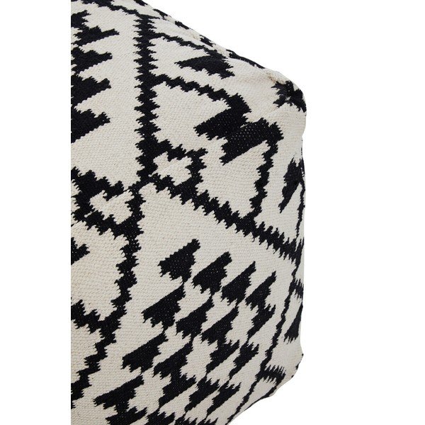 Črno-bel tabure Cefena – Premier Housewares-image-4