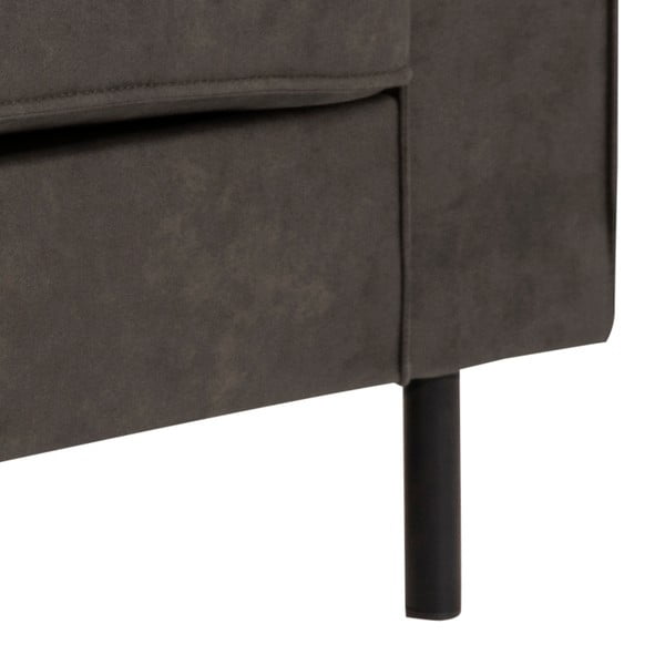 Antracitno siva zofa iz umetnega usnja Actona Jesolo, 193 cm-image-2