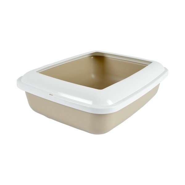 Bež mačji WC 42x51 cm – Love Story